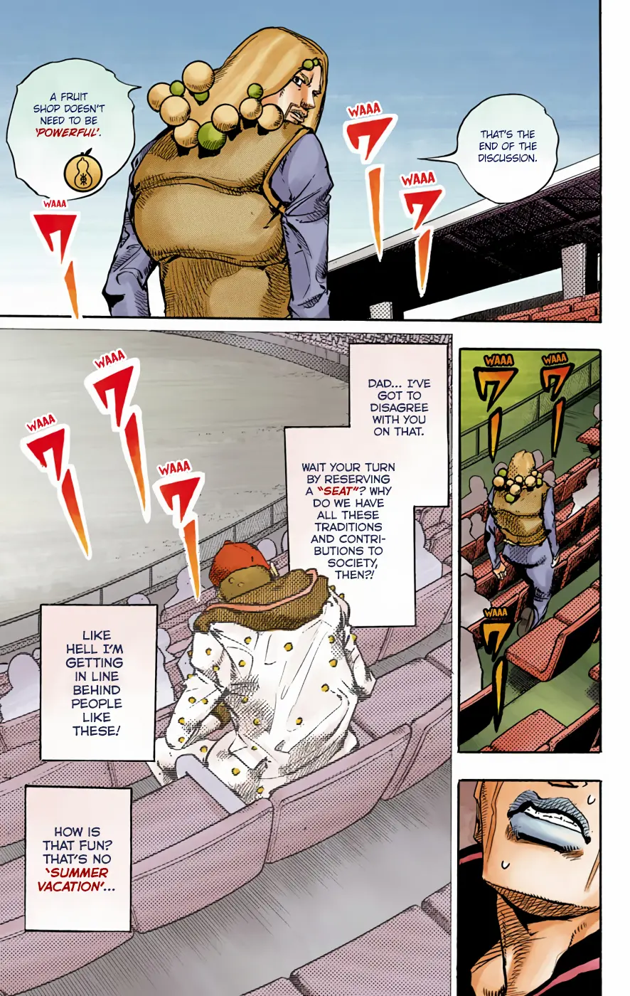 JoJo's Bizarre Adventure, Part 8: JoJolion Colored Manga, chapter 72, page 9