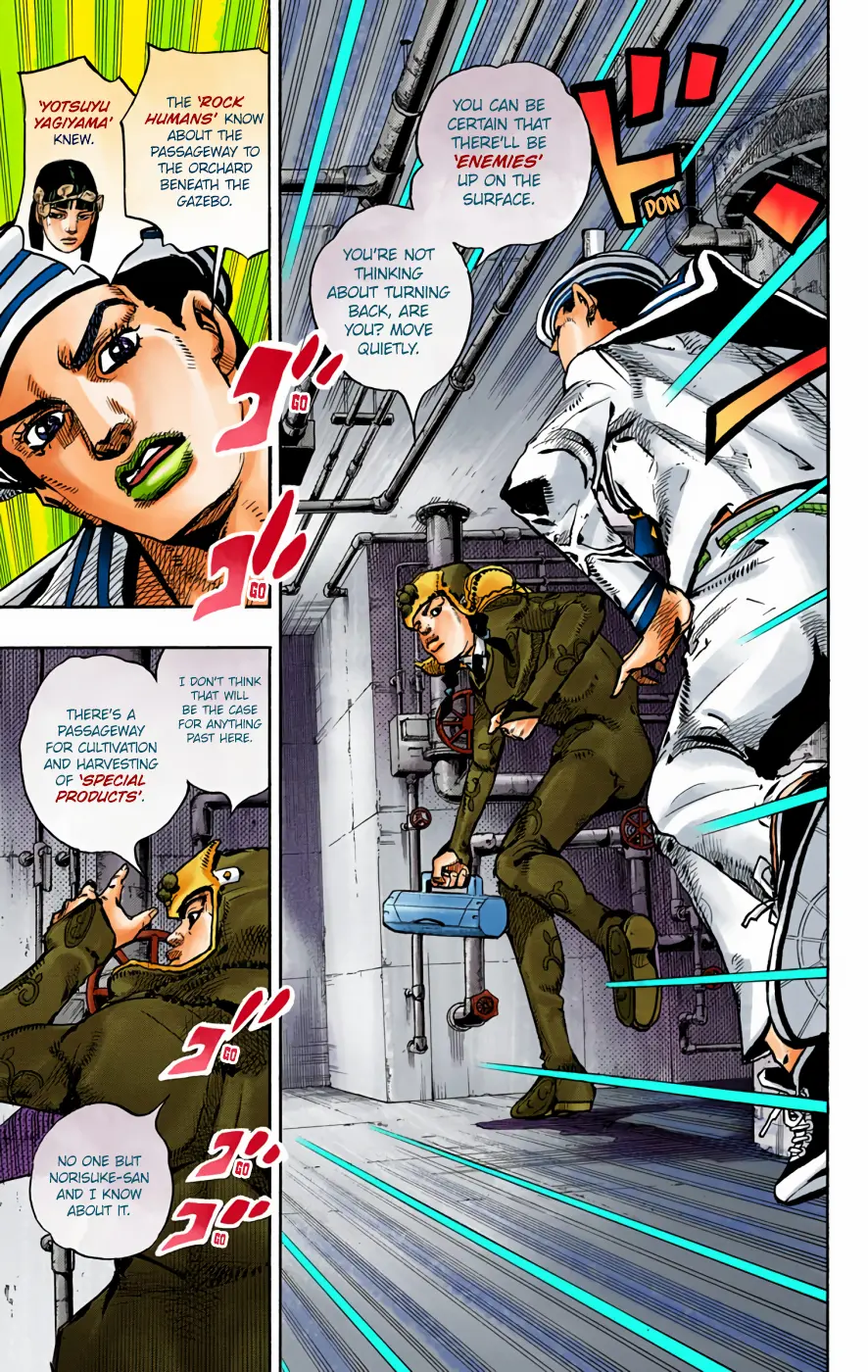 JoJo's Bizarre Adventure, Part 8: JoJolion Colored Manga, chapter 72, page 14