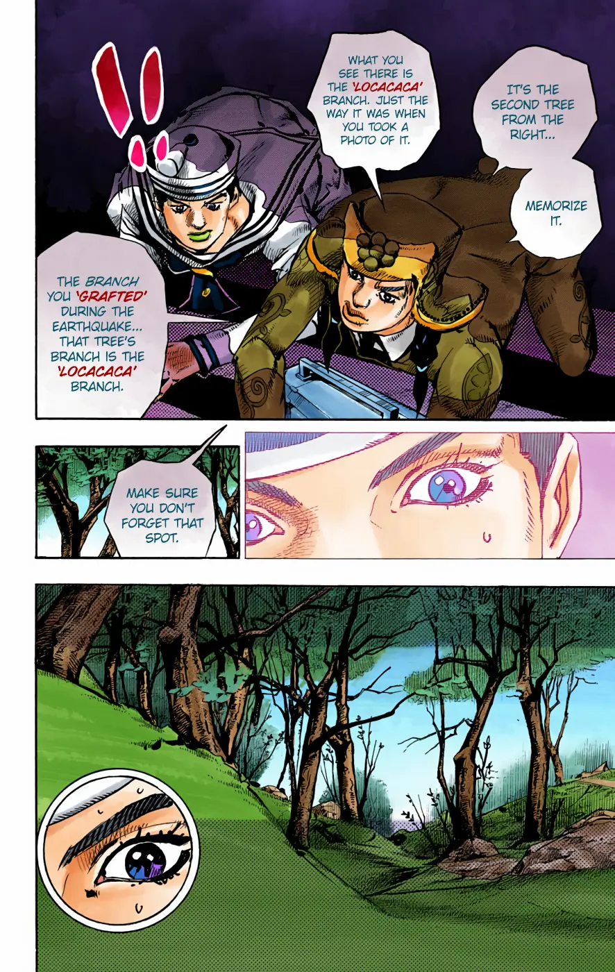JoJo's Bizarre Adventure, Part 8: JoJolion Colored Manga, chapter 72, page 21