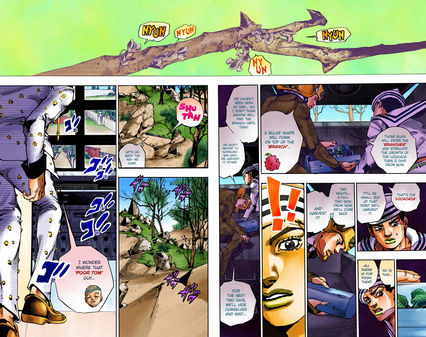 JoJo's Bizarre Adventure, Part 8: JoJolion Colored Manga, chapter 72, page 25