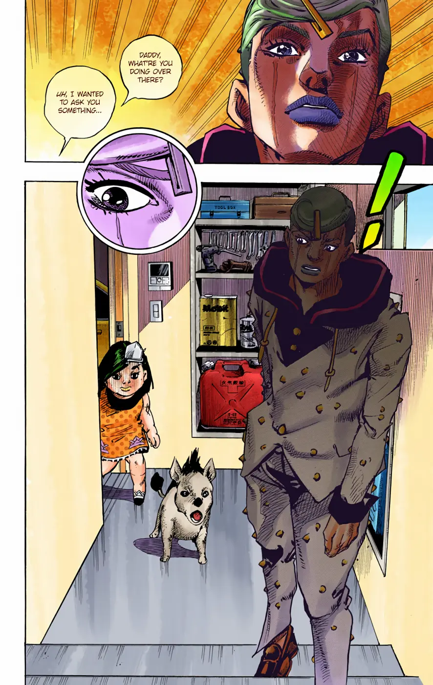JoJo's Bizarre Adventure, Part 8: JoJolion Colored Manga, chapter 72, page 27