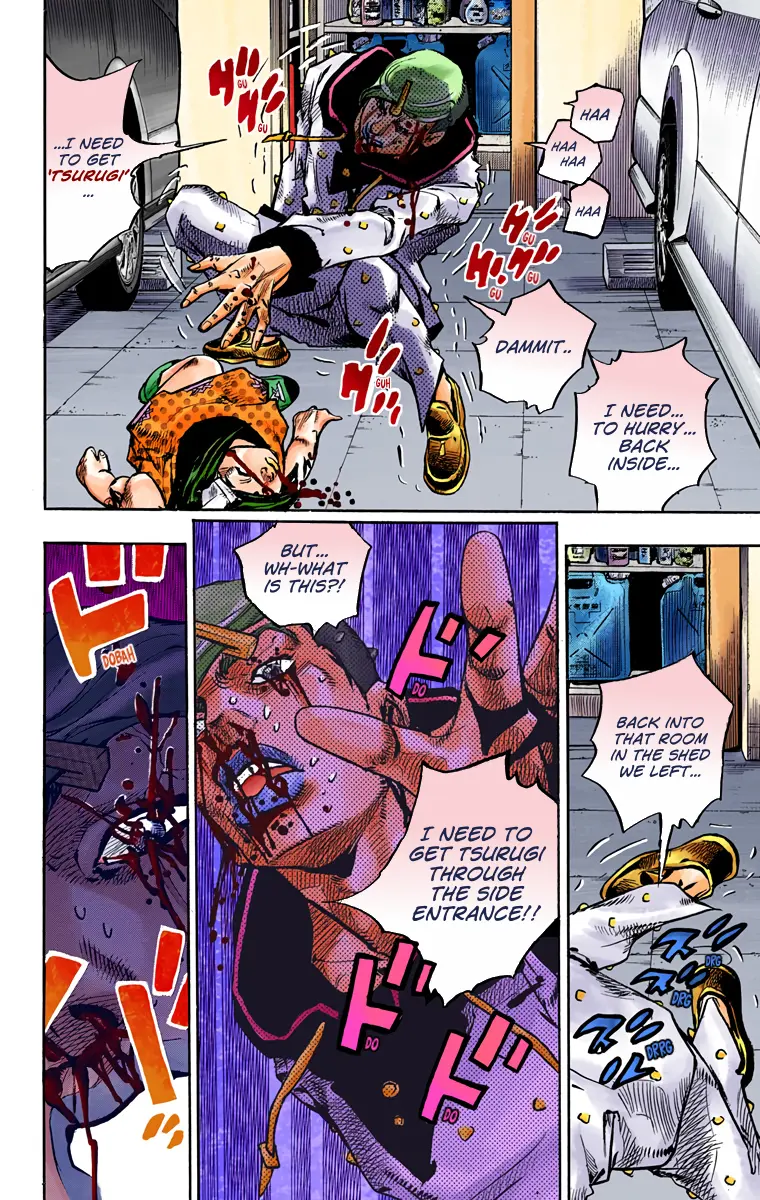 JoJo's Bizarre Adventure, Part 8: JoJolion Colored Manga, chapter 73, page 9