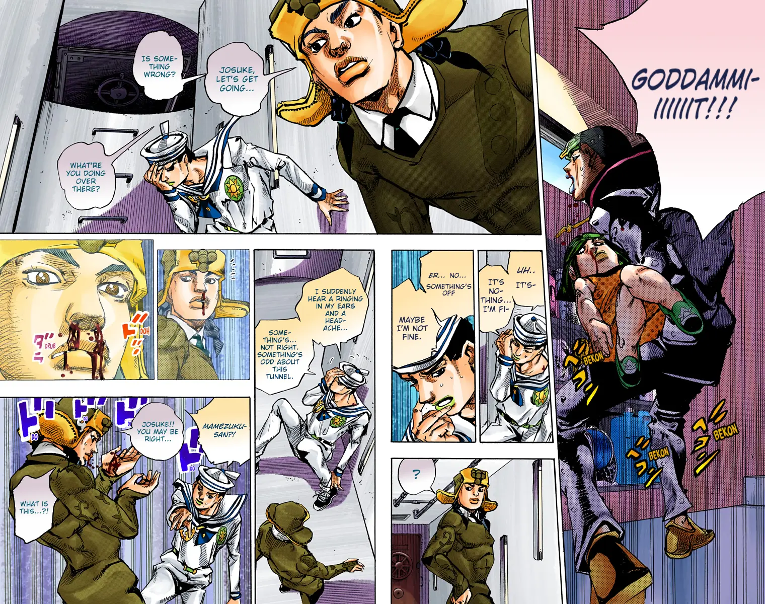 JoJo's Bizarre Adventure, Part 8: JoJolion Colored Manga, chapter 73, page 14