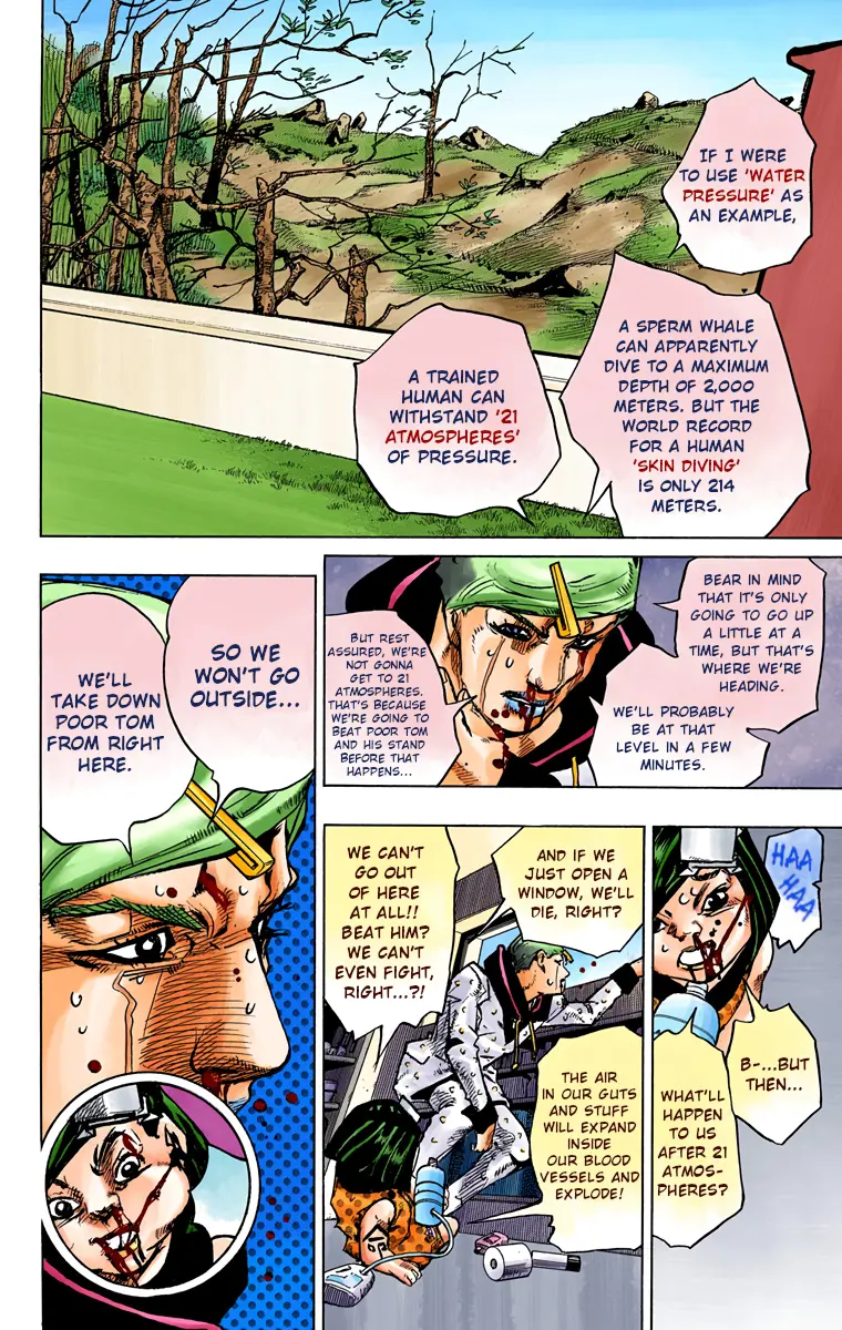 JoJo's Bizarre Adventure, Part 8: JoJolion Colored Manga, chapter 74, page 6