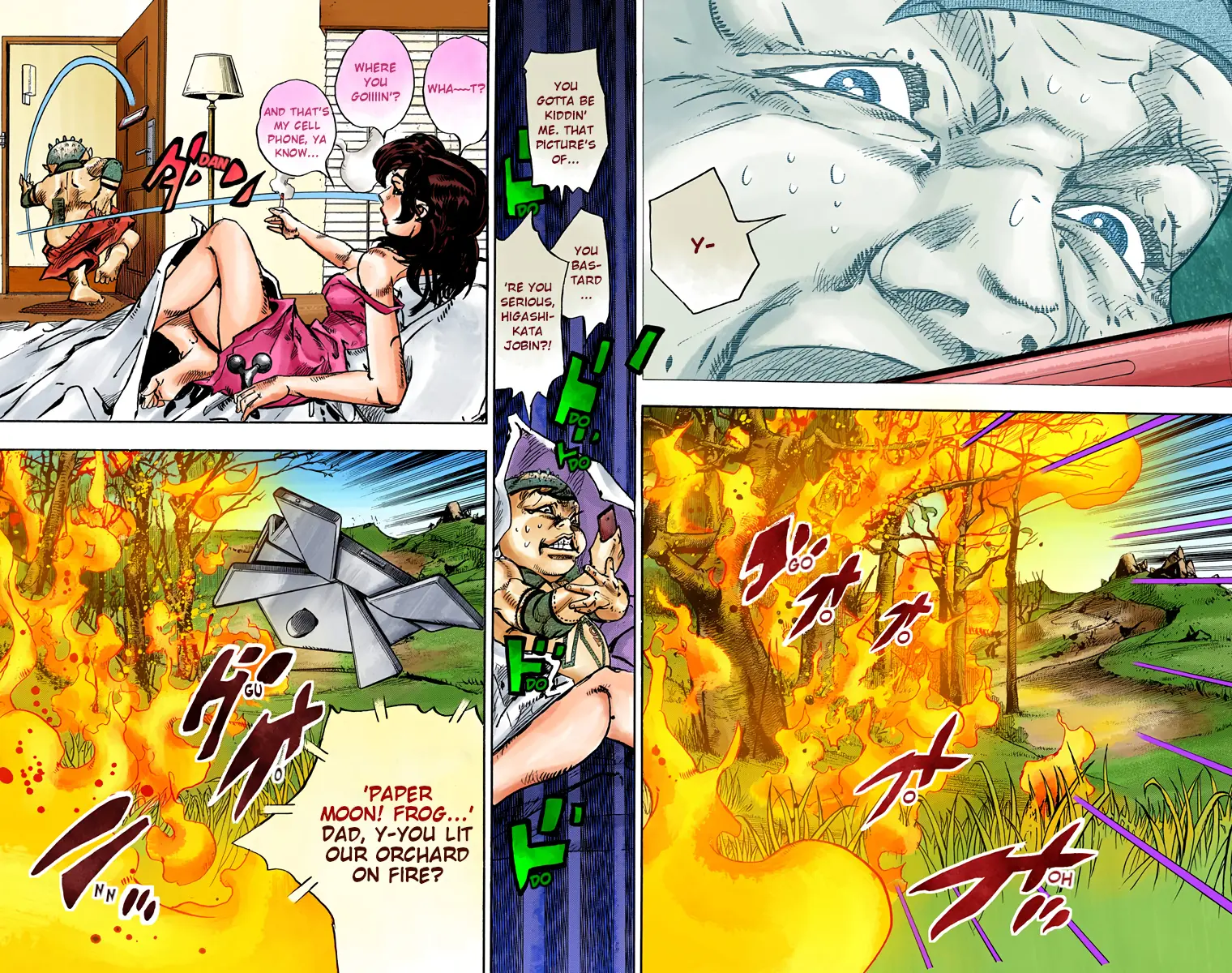 JoJo's Bizarre Adventure, Part 8: JoJolion Colored Manga, chapter 74, page 10