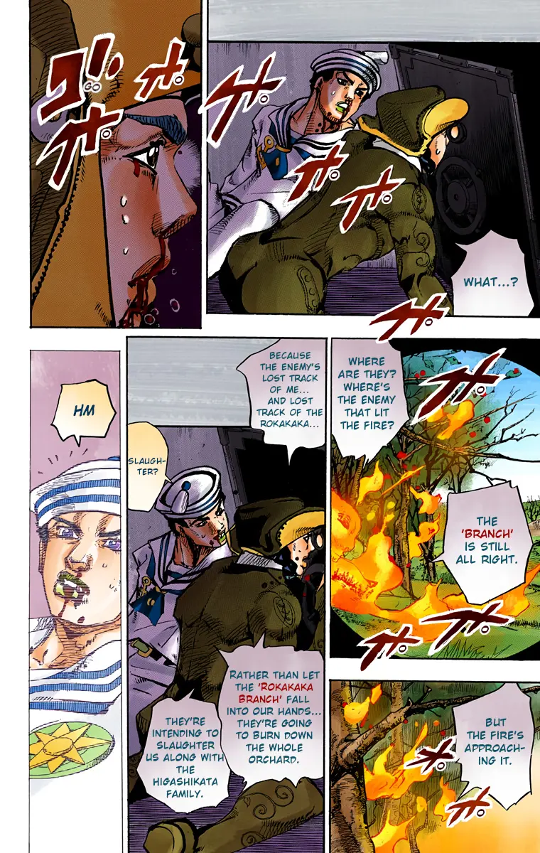 JoJo's Bizarre Adventure, Part 8: JoJolion Colored Manga, chapter 74, page 19