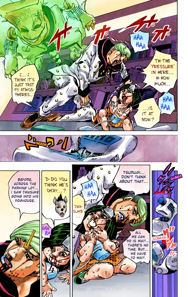 JoJo's Bizarre Adventure, Part 8: JoJolion Colored Manga, chapter 74, page 22