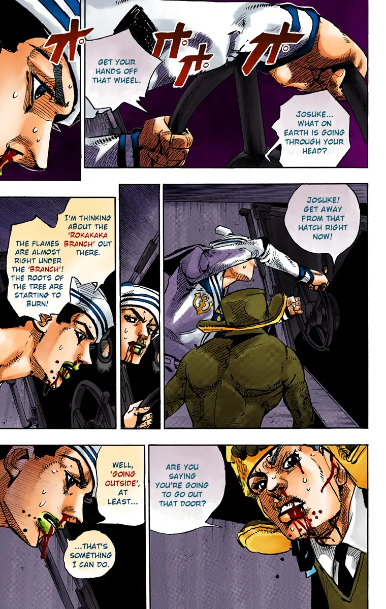 JoJo's Bizarre Adventure, Part 8: JoJolion Colored Manga, chapter 74, page 24