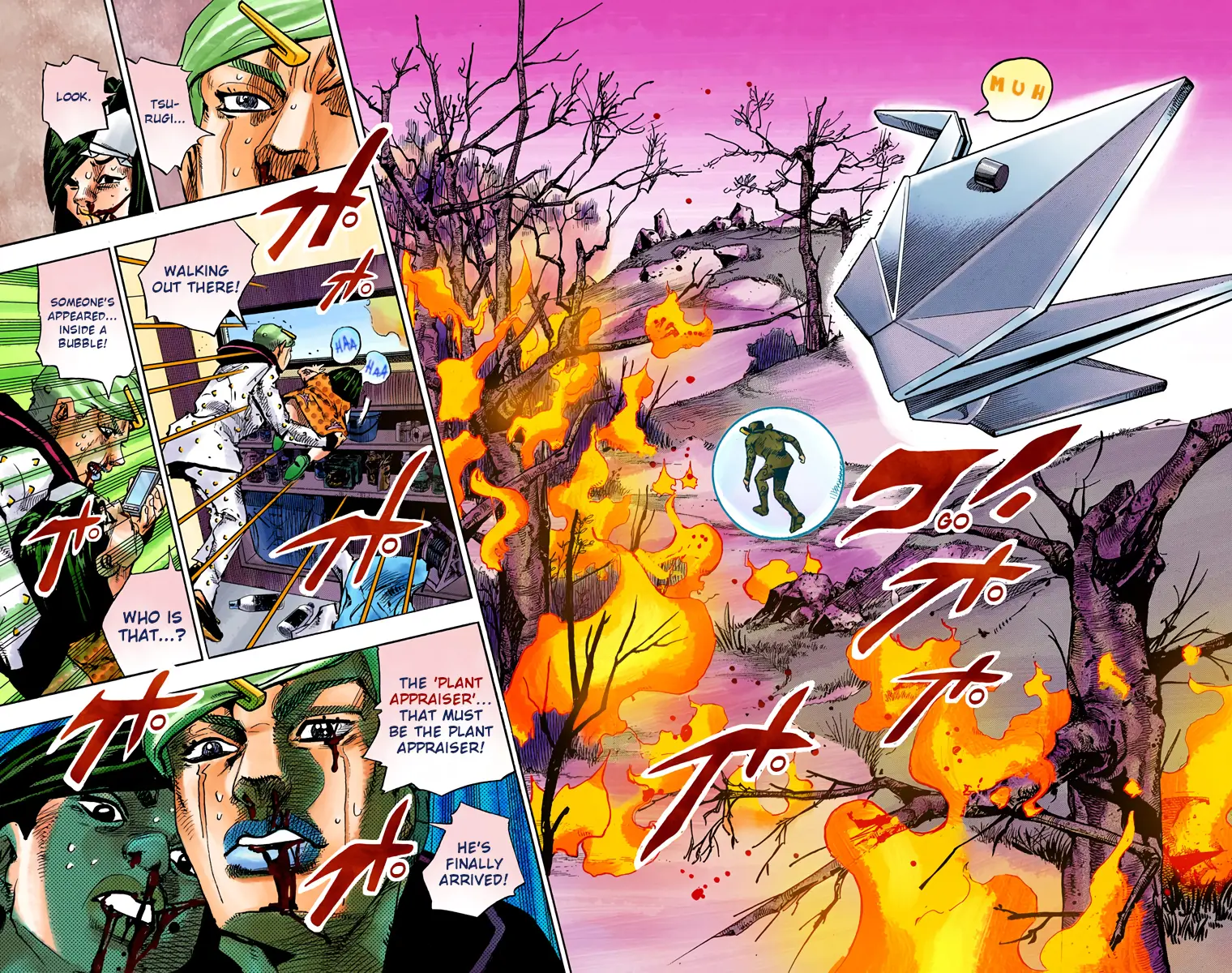 JoJo's Bizarre Adventure, Part 8: JoJolion Colored Manga, chapter 74, page 32