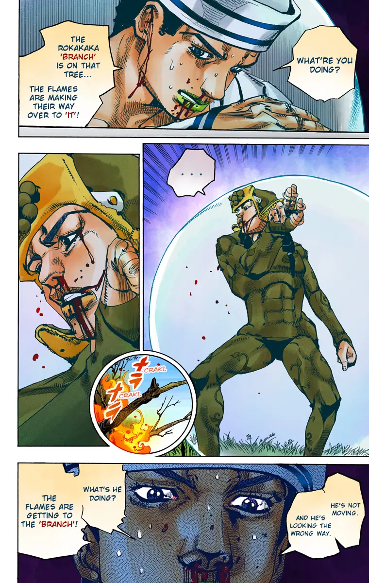 JoJo's Bizarre Adventure, Part 8: JoJolion Colored Manga, chapter 74, page 35
