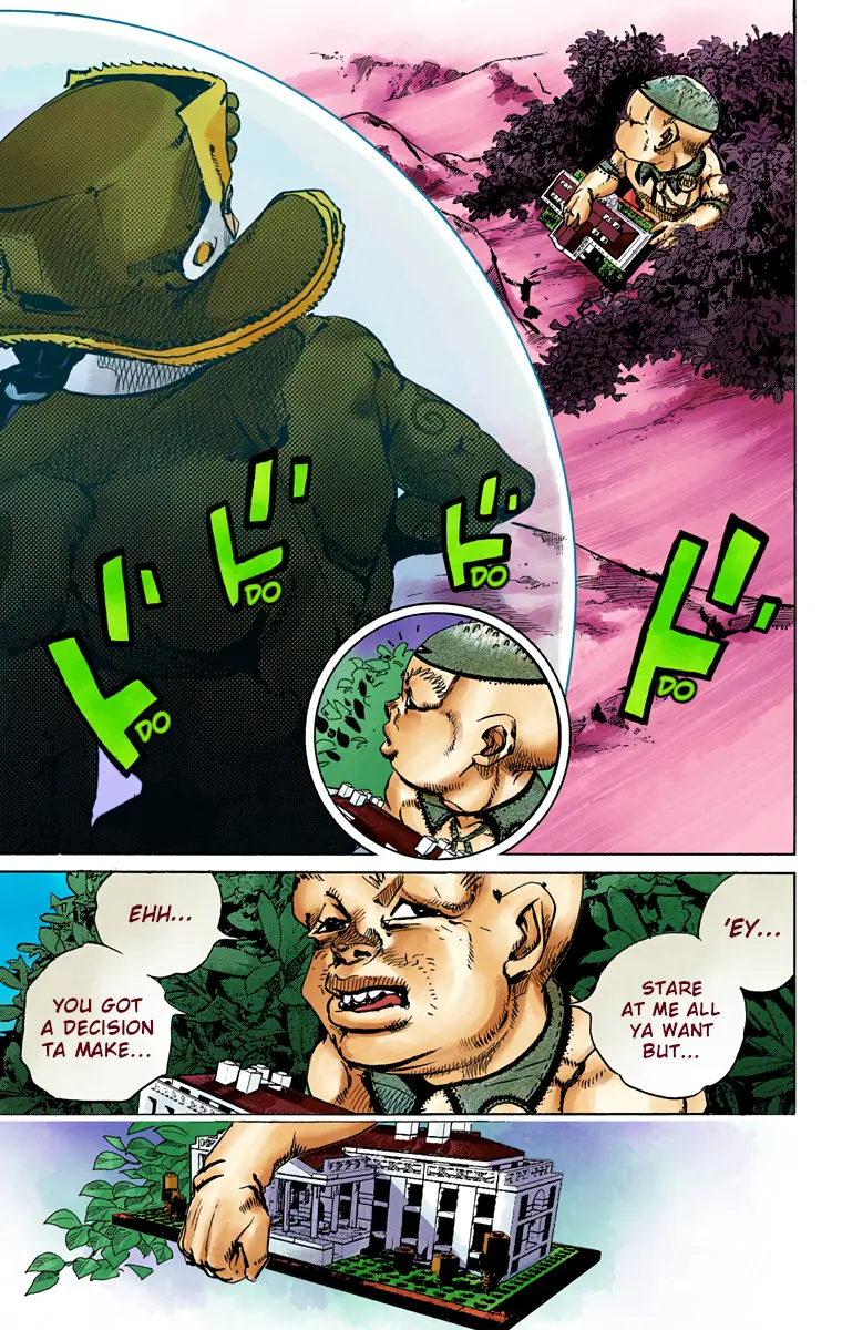 JoJo's Bizarre Adventure, Part 8: JoJolion Colored Manga, chapter 74, page 36