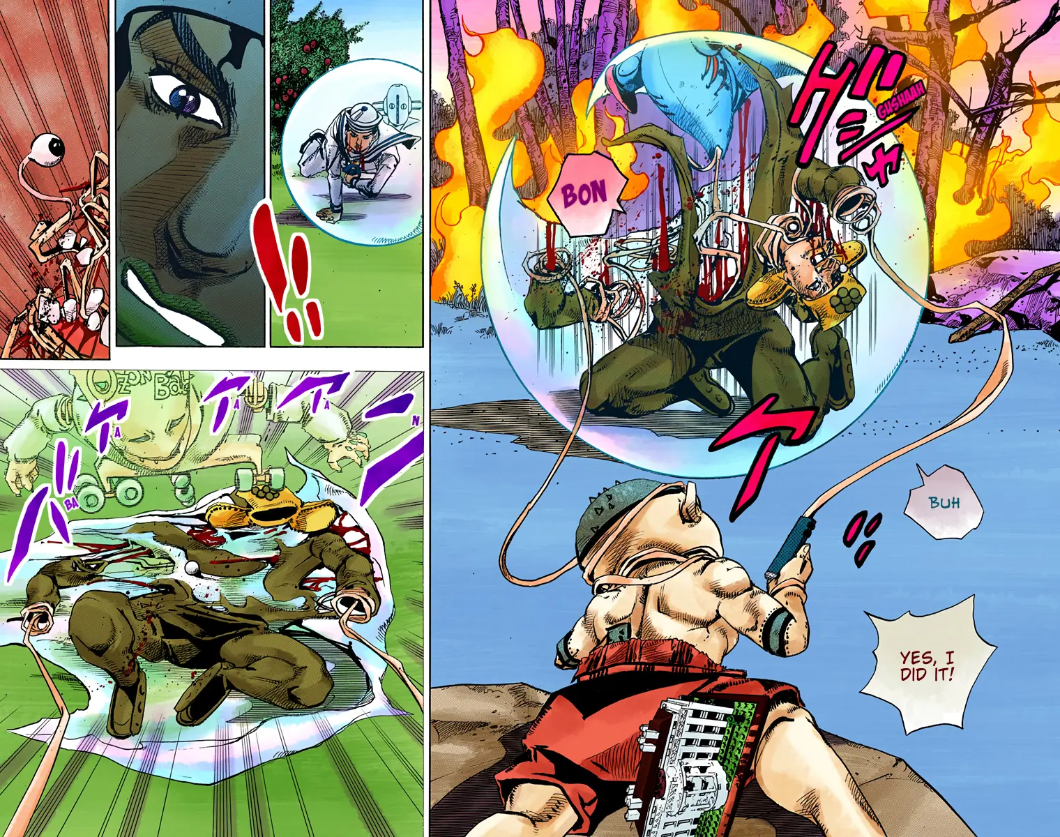 JoJo's Bizarre Adventure, Part 8: JoJolion Colored Manga, chapter 75, page 24