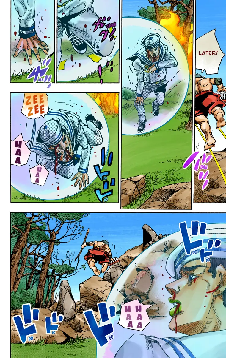 JoJo's Bizarre Adventure, Part 8: JoJolion Colored Manga, chapter 75, page 27