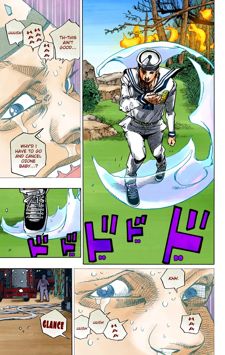 JoJo's Bizarre Adventure, Part 8: JoJolion Colored Manga, chapter 76, page 9