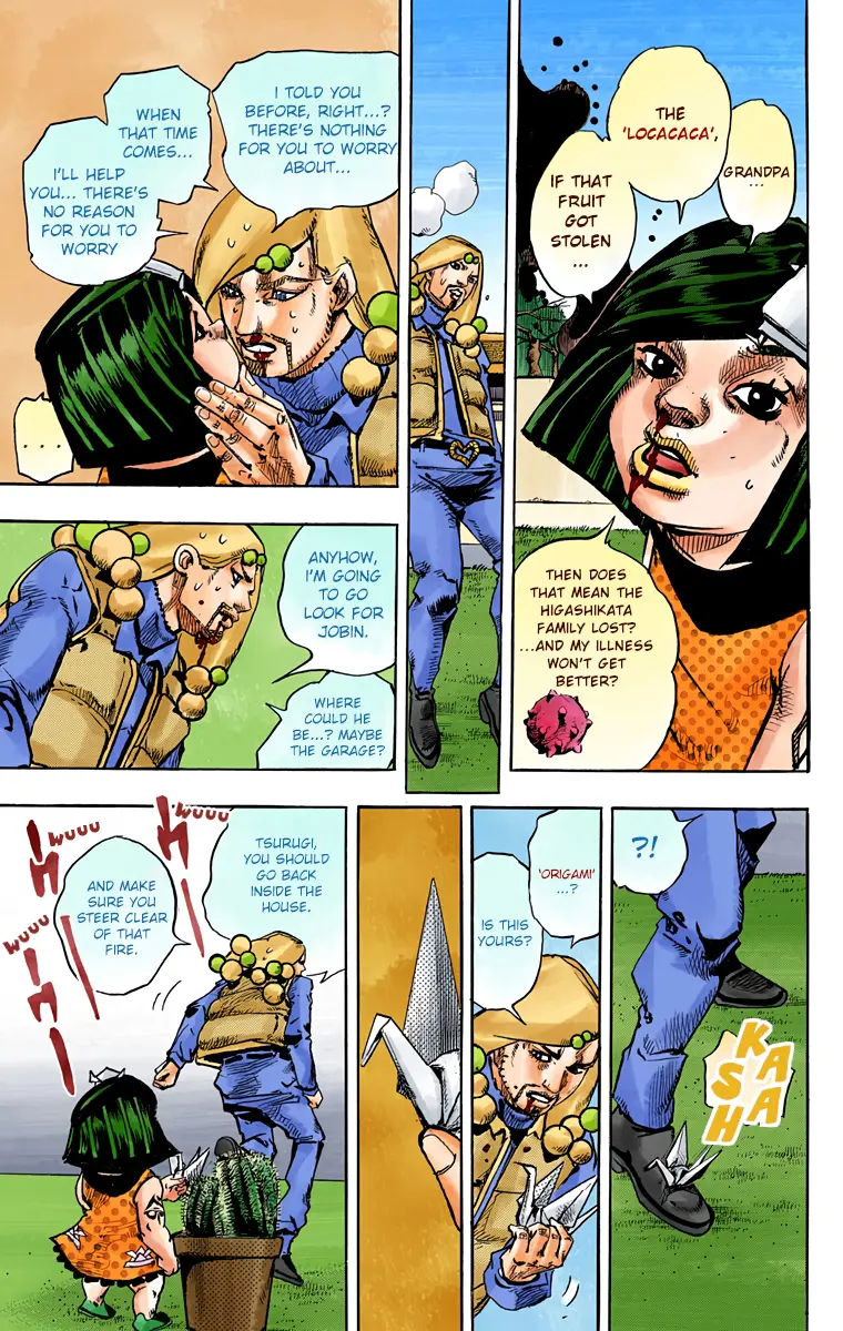 JoJo's Bizarre Adventure, Part 8: JoJolion Colored Manga, chapter 76, page 24