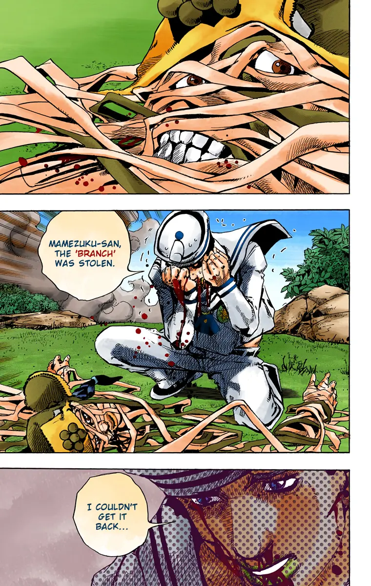 JoJo's Bizarre Adventure, Part 8: JoJolion Colored Manga, chapter 76, page 38