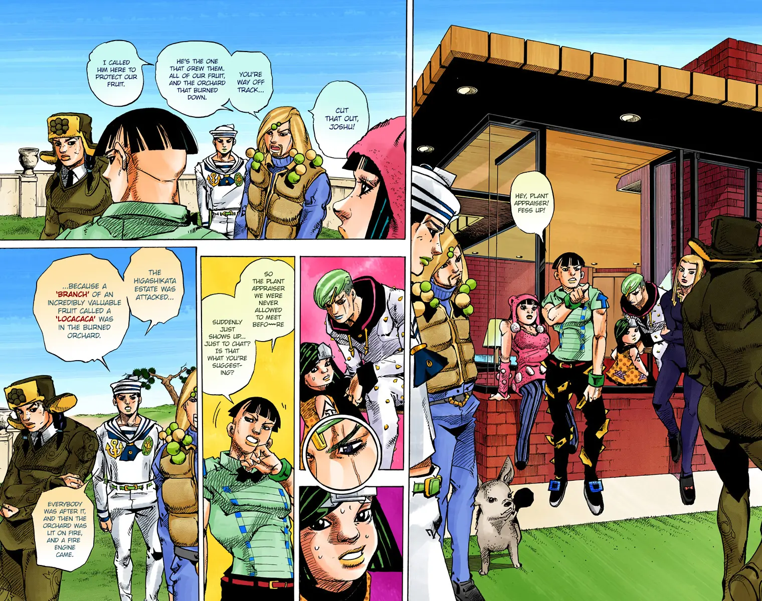 JoJo's Bizarre Adventure, Part 8: JoJolion Colored Manga, chapter 77, page 5