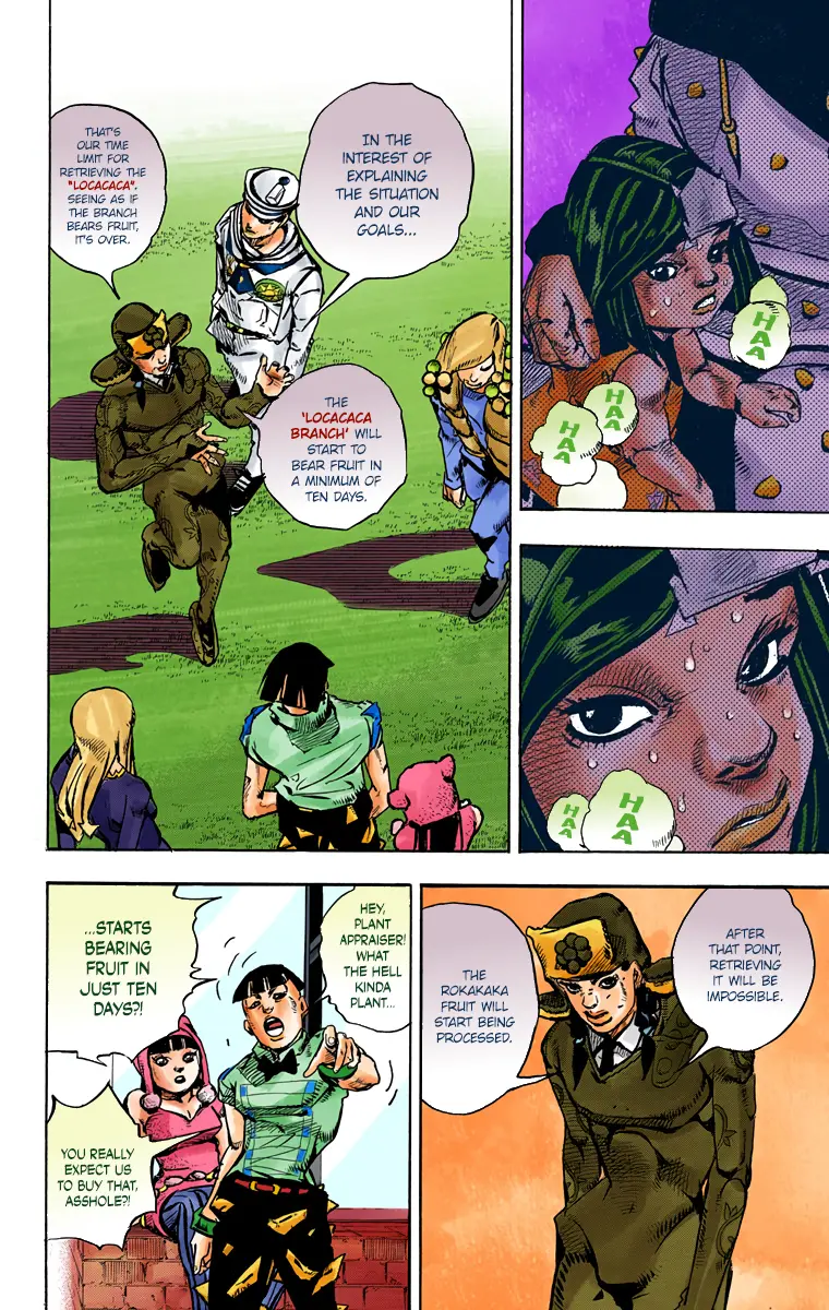 JoJo's Bizarre Adventure, Part 8: JoJolion Colored Manga, chapter 77, page 8