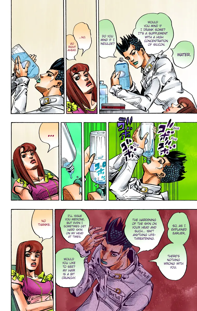 JoJo's Bizarre Adventure, Part 8: JoJolion Colored Manga, chapter 77, page 28
