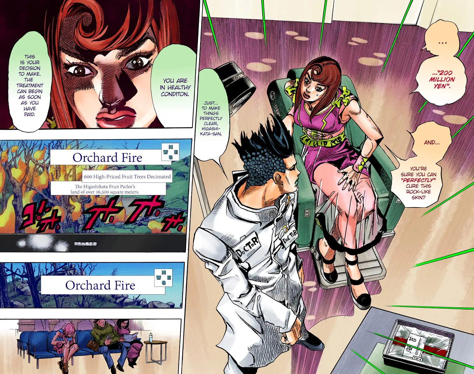 JoJo's Bizarre Adventure, Part 8: JoJolion Colored Manga, chapter 77, page 32