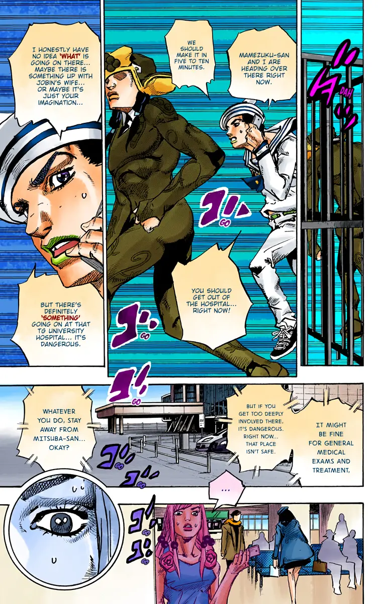 JoJo's Bizarre Adventure, Part 8: JoJolion Colored Manga, chapter 78, page 10