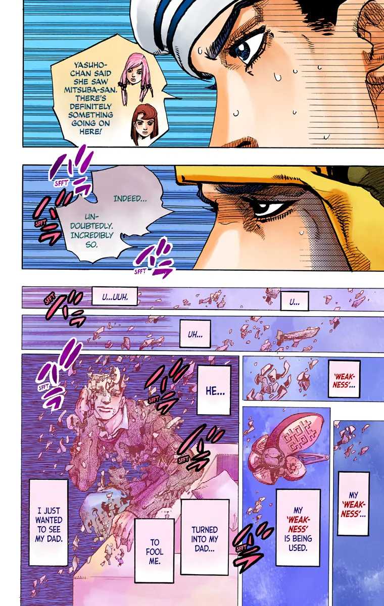 JoJo's Bizarre Adventure, Part 8: JoJolion Colored Manga, chapter 79, page 8