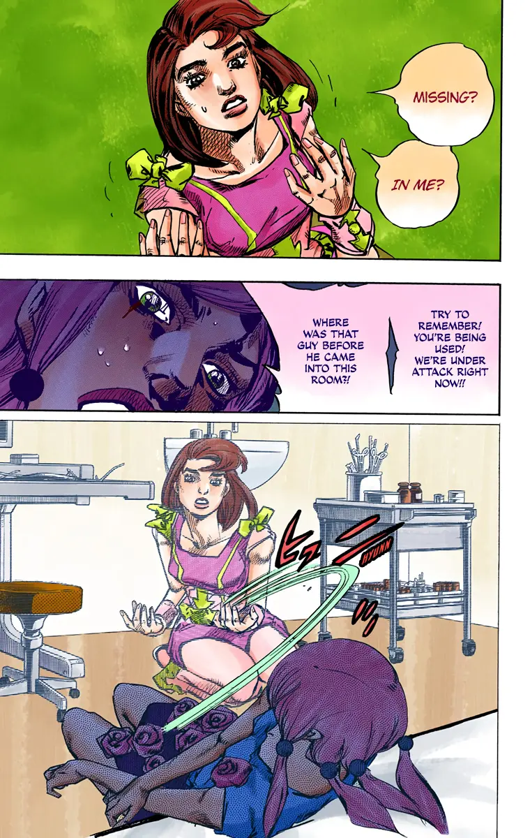 JoJo's Bizarre Adventure, Part 8: JoJolion Colored Manga, chapter 79, page 17