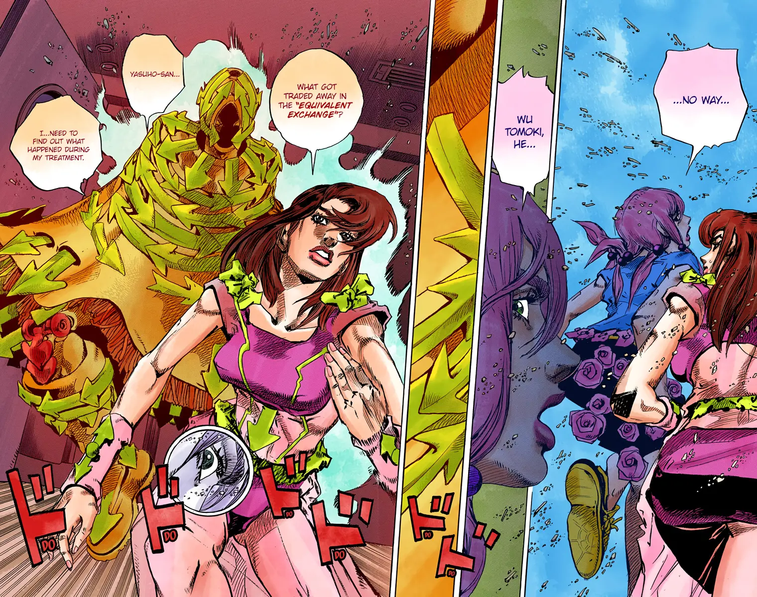 JoJo's Bizarre Adventure, Part 8: JoJolion Colored Manga, chapter 79, page 37