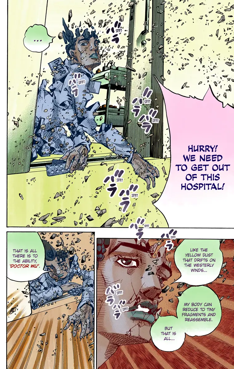 JoJo's Bizarre Adventure, Part 8: JoJolion Colored Manga, chapter 80, page 12