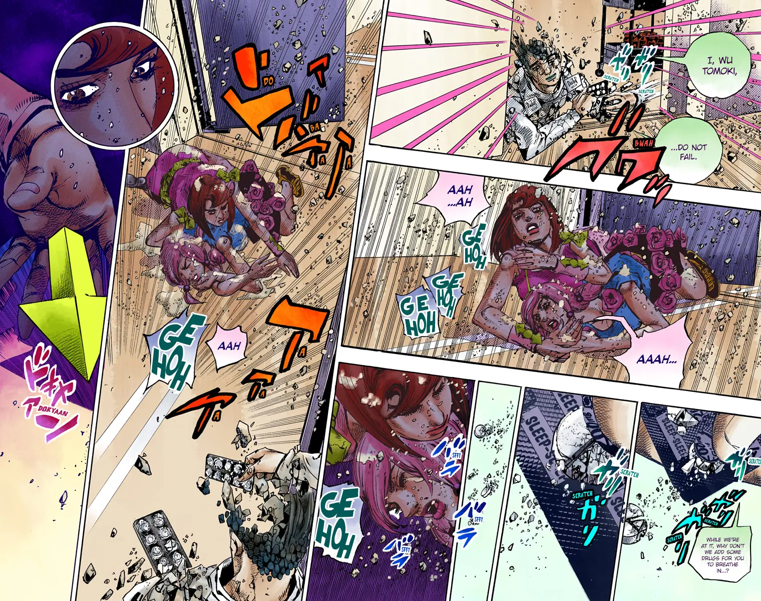 JoJo's Bizarre Adventure, Part 8: JoJolion Colored Manga, chapter 80, page 19