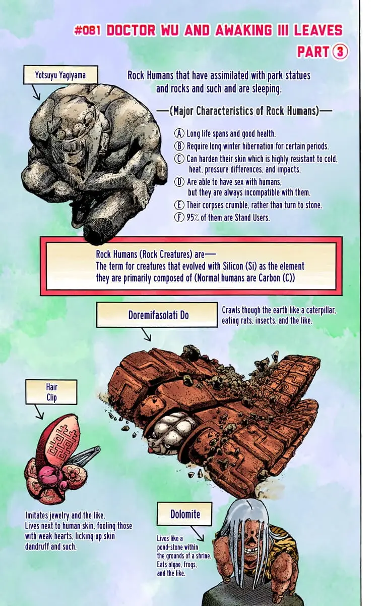 JoJo's Bizarre Adventure, Part 8: JoJolion Colored Manga, chapter 81, page 1