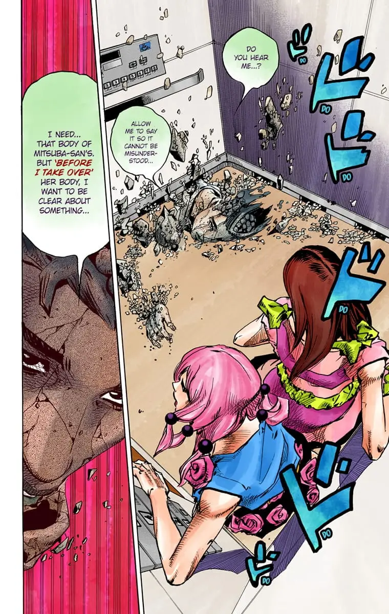 JoJo's Bizarre Adventure, Part 8: JoJolion Colored Manga, chapter 81, page 4