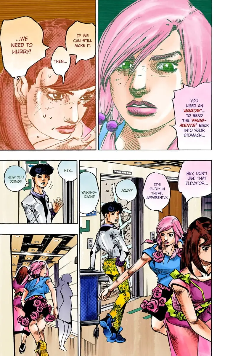 JoJo's Bizarre Adventure, Part 8: JoJolion Colored Manga, chapter 81, page 23