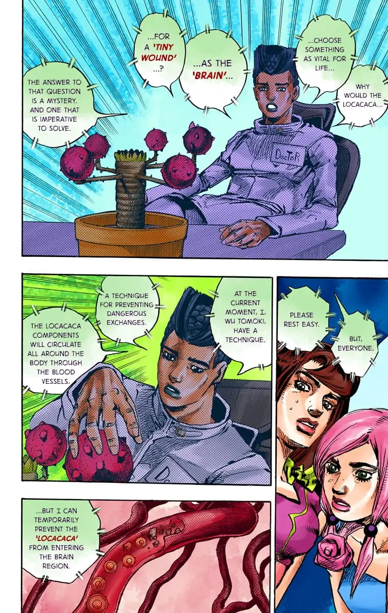 JoJo's Bizarre Adventure, Part 8: JoJolion Colored Manga, chapter 81, page 34
