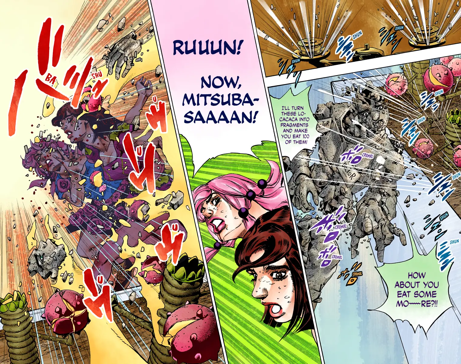 JoJo's Bizarre Adventure, Part 8: JoJolion Colored Manga, chapter 82, page 26