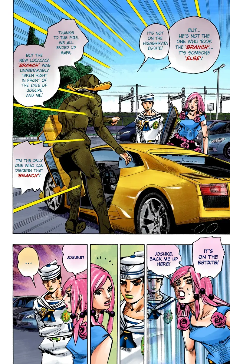JoJo's Bizarre Adventure, Part 8: JoJolion Colored Manga, chapter 83, page 12