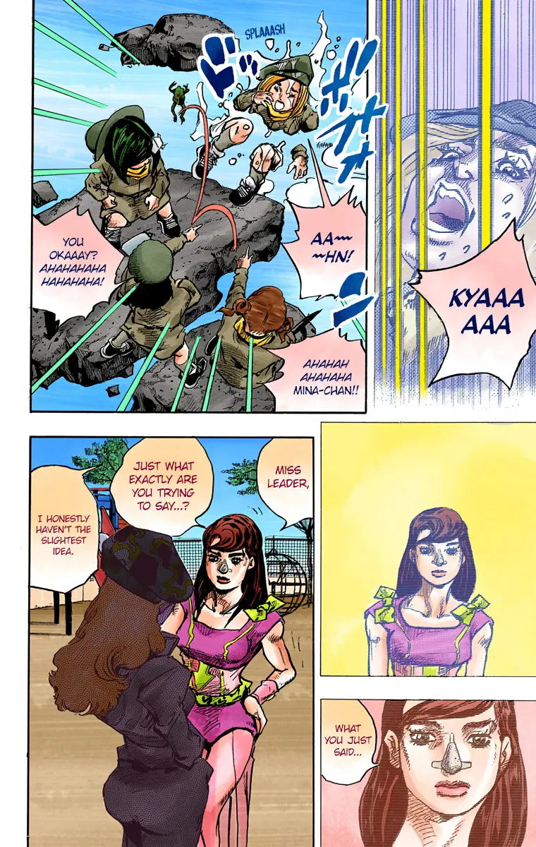 JoJo's Bizarre Adventure, Part 8: JoJolion Colored Manga, chapter 83, page 39