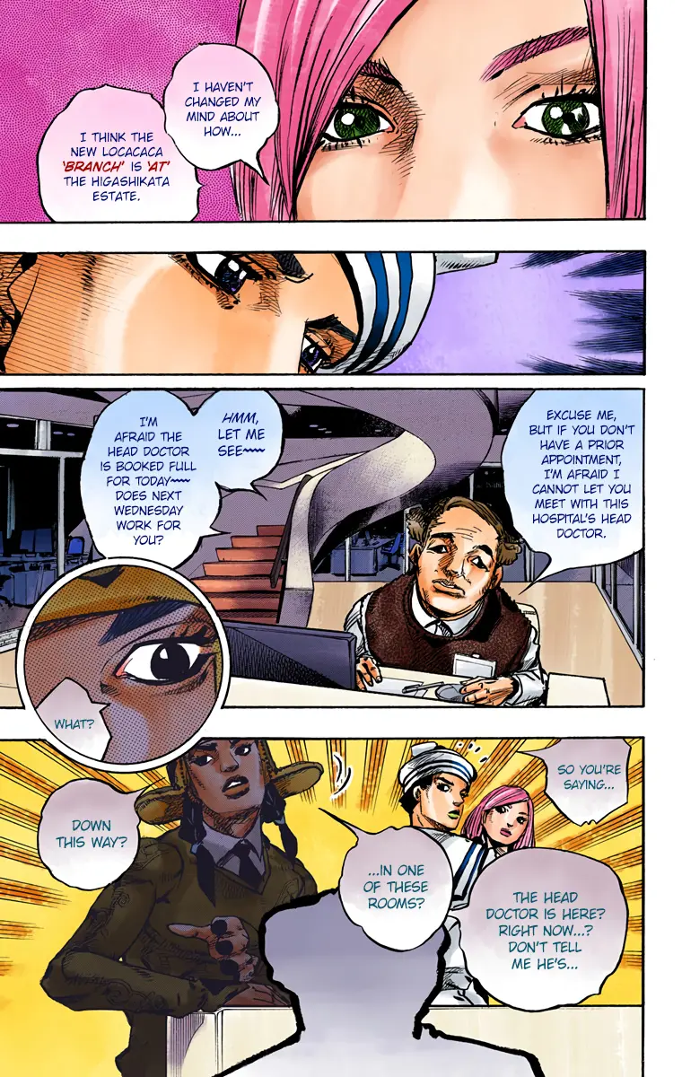 JoJo's Bizarre Adventure, Part 8: JoJolion Colored Manga, chapter 84, page 6