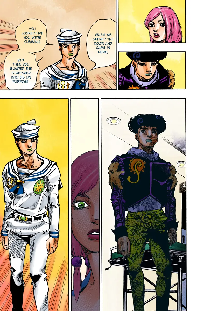 JoJo's Bizarre Adventure, Part 8: JoJolion Colored Manga, chapter 84, page 30