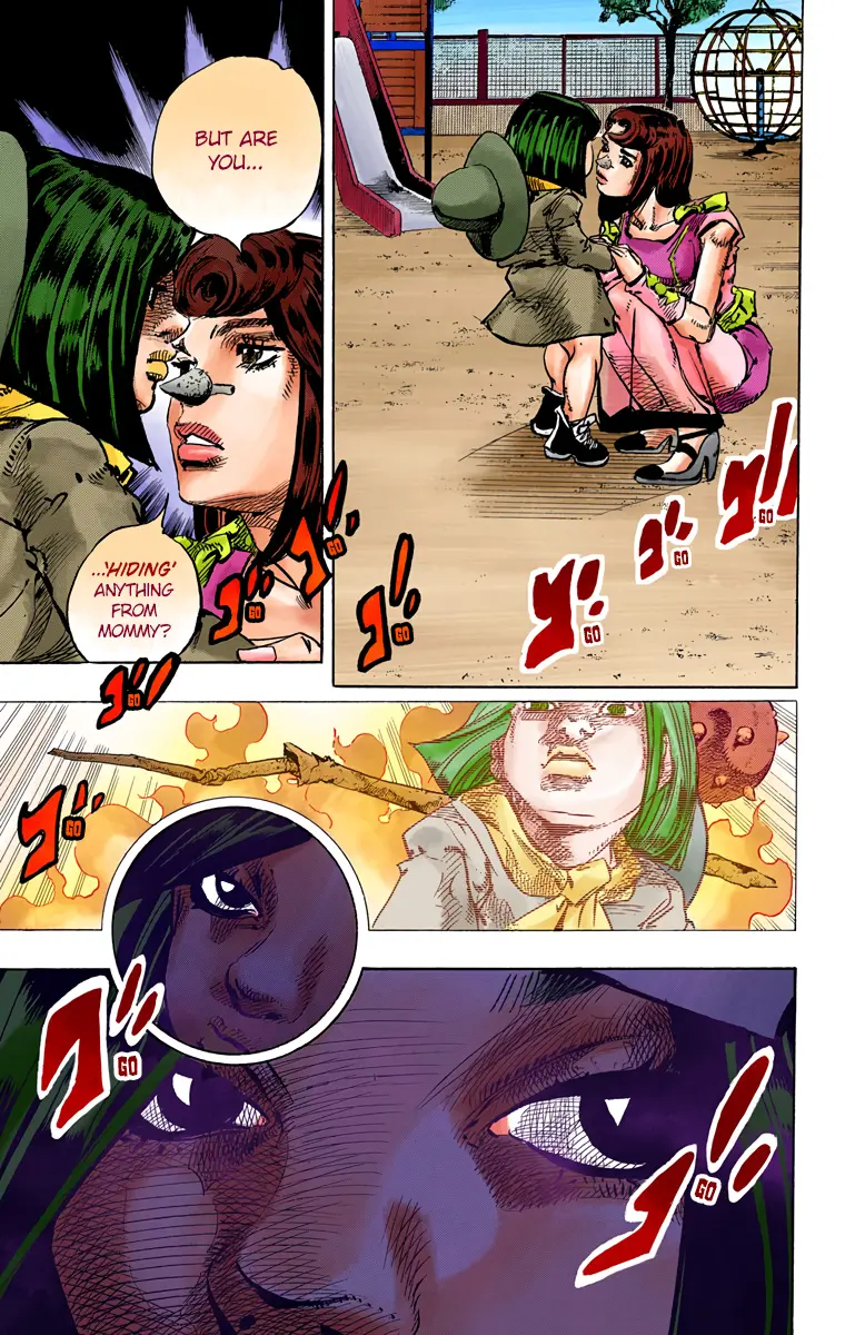JoJo's Bizarre Adventure, Part 8: JoJolion Colored Manga, chapter 84, page 35