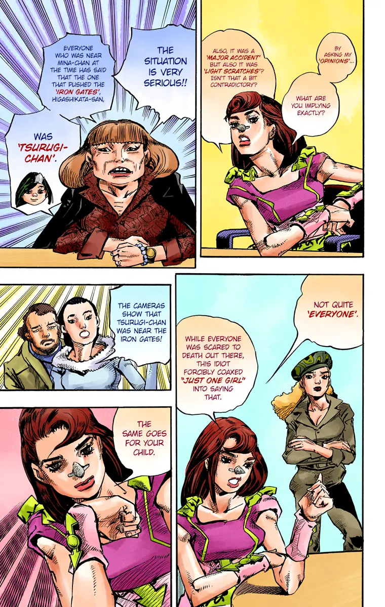 JoJo's Bizarre Adventure, Part 8: JoJolion Colored Manga, chapter 84, page 39