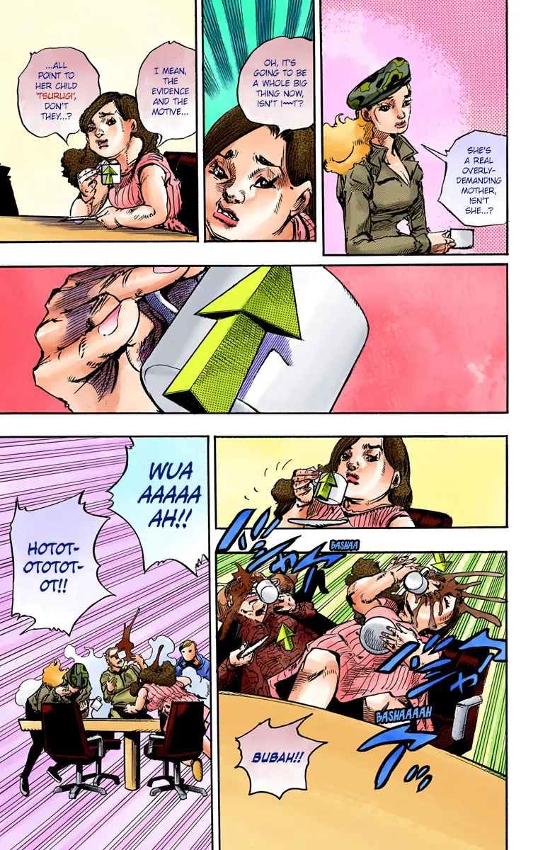 JoJo's Bizarre Adventure, Part 8: JoJolion Colored Manga, chapter 84, page 43