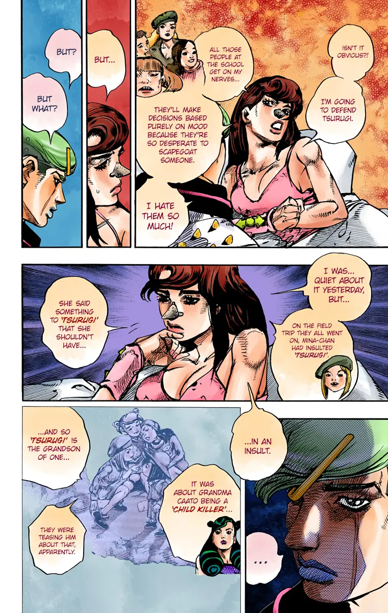 JoJo's Bizarre Adventure, Part 8: JoJolion Colored Manga, chapter 85, page 7