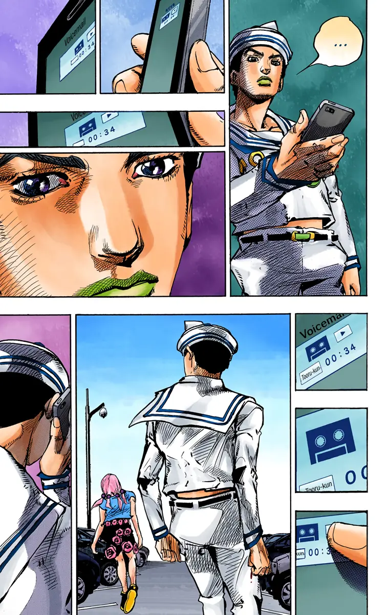 JoJo's Bizarre Adventure, Part 8: JoJolion Colored Manga, chapter 85, page 33