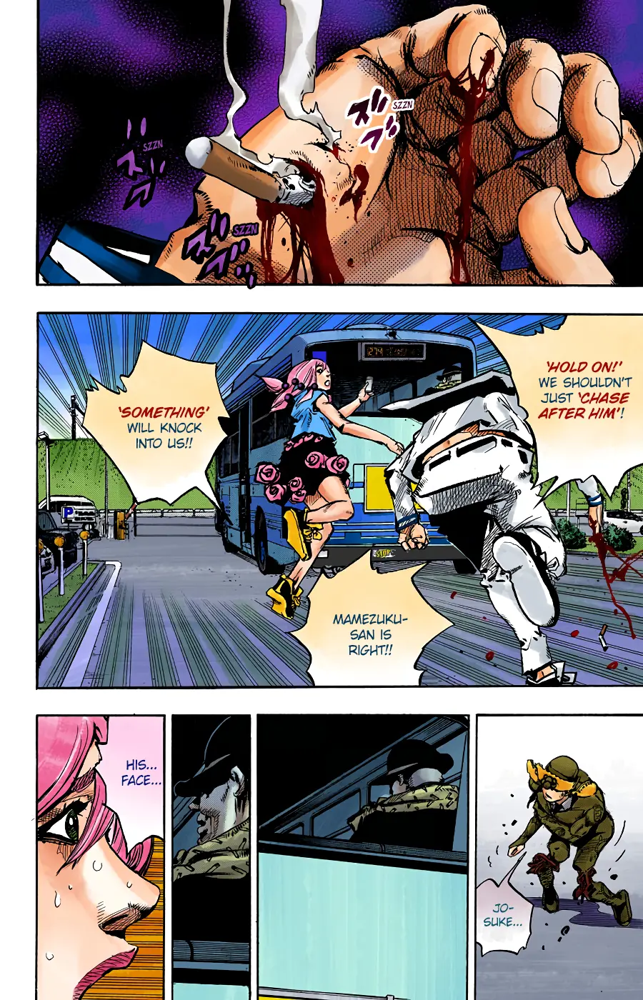 JoJo's Bizarre Adventure, Part 8: JoJolion Colored Manga, chapter 86, page 12