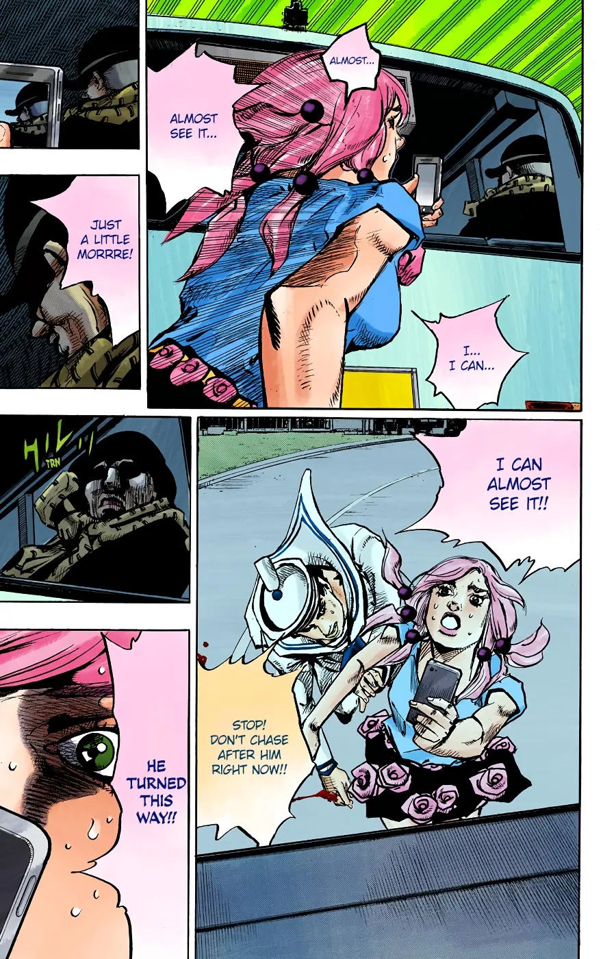 JoJo's Bizarre Adventure, Part 8: JoJolion Colored Manga, chapter 86, page 13