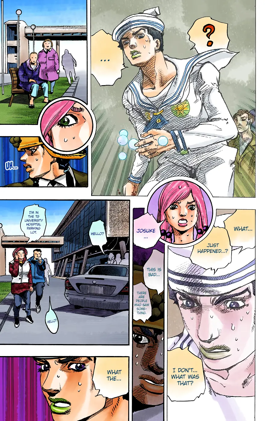 JoJo's Bizarre Adventure, Part 8: JoJolion Colored Manga, chapter 86, page 24