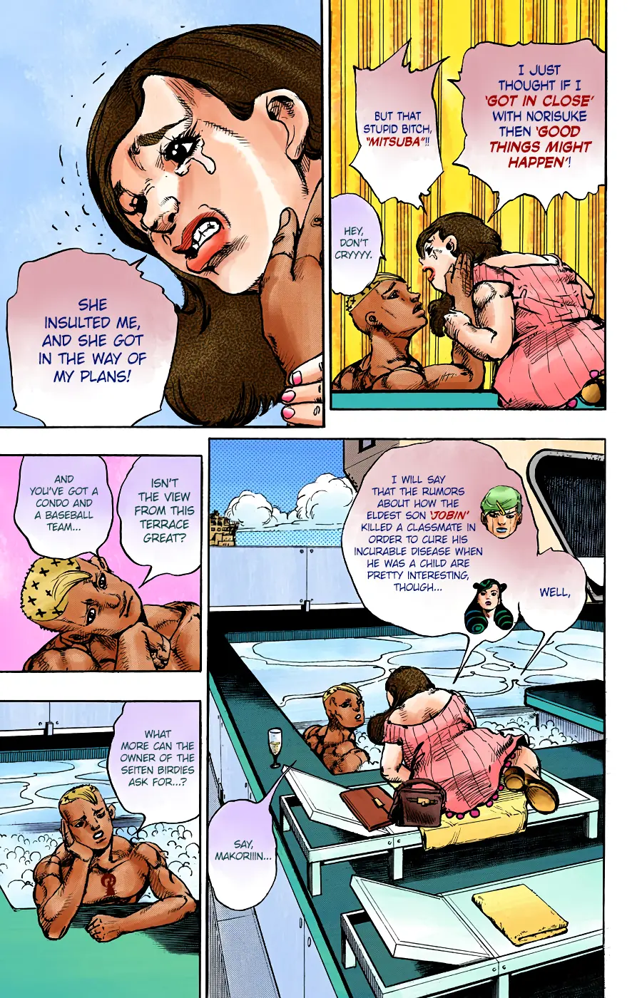 JoJo's Bizarre Adventure, Part 8: JoJolion Colored Manga, chapter 86, page 37