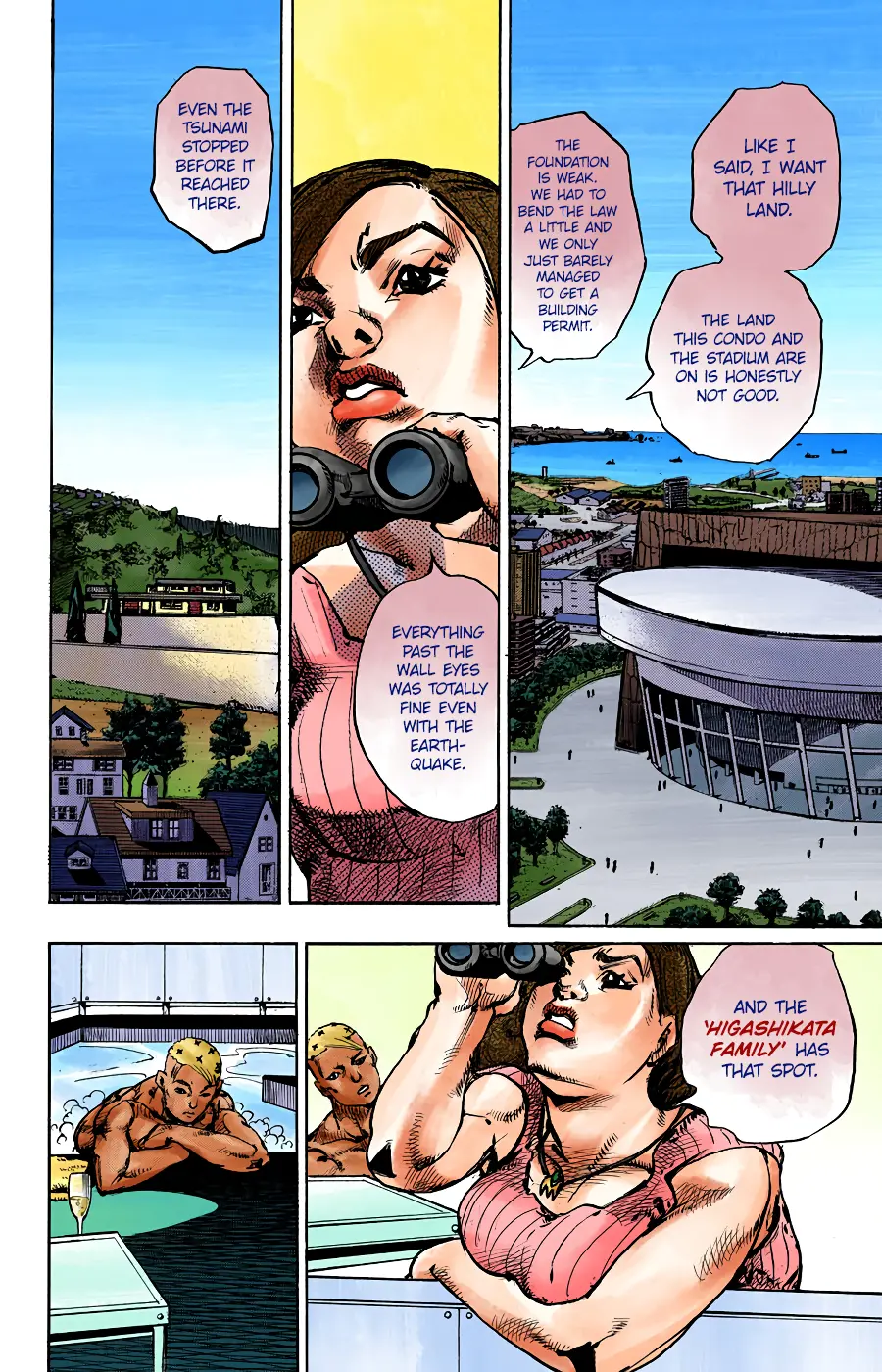 JoJo's Bizarre Adventure, Part 8: JoJolion Colored Manga, chapter 86, page 38