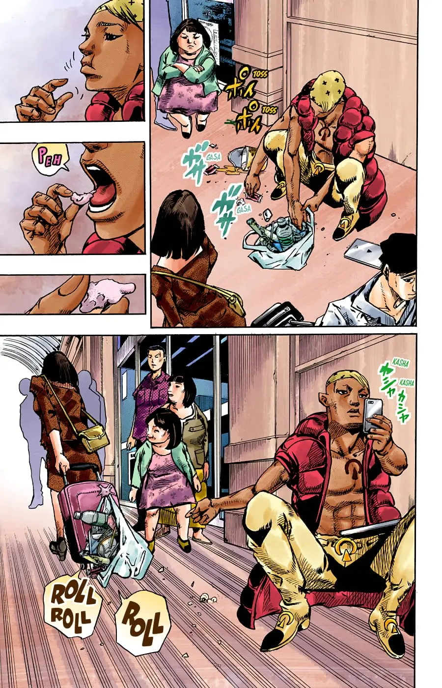 JoJo's Bizarre Adventure, Part 8: JoJolion Colored Manga, chapter 87, page 9